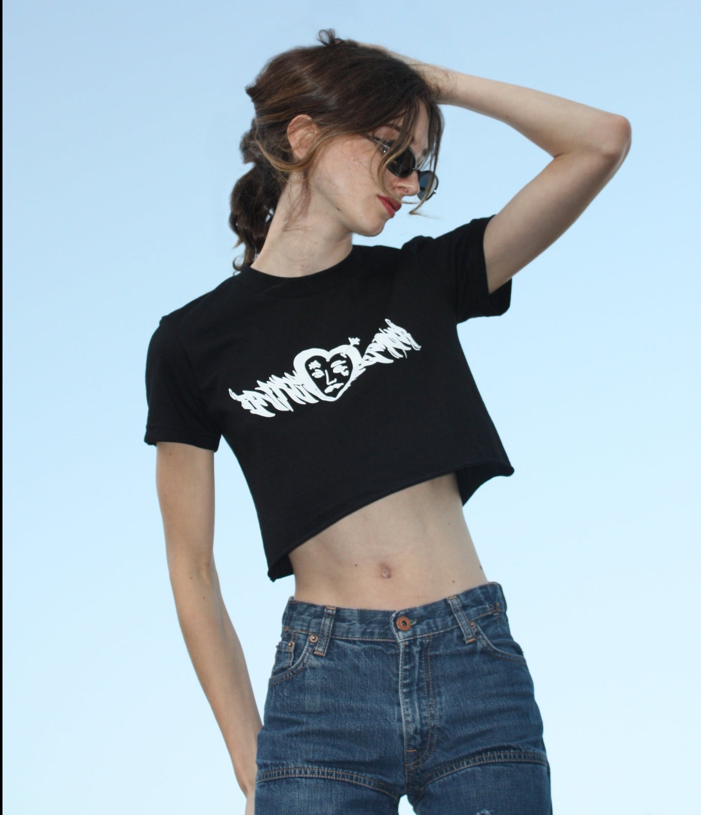 Anticupid "Graff" Crop Top